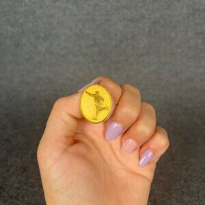 Payne Stewart US Open Gold Pin Pinhurst Commemorative Pin Golf